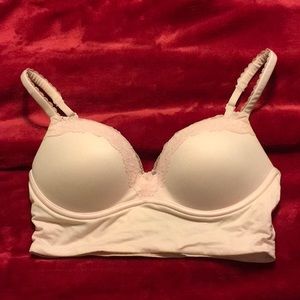 Victoria’s Secret Padded No Wire Bra 32C light pink